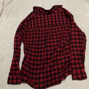 Rugged Flex, Red and Black Plaid flannel.